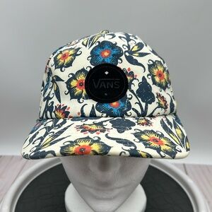 Vans Off The Wall Adjustable Floral Print Cap